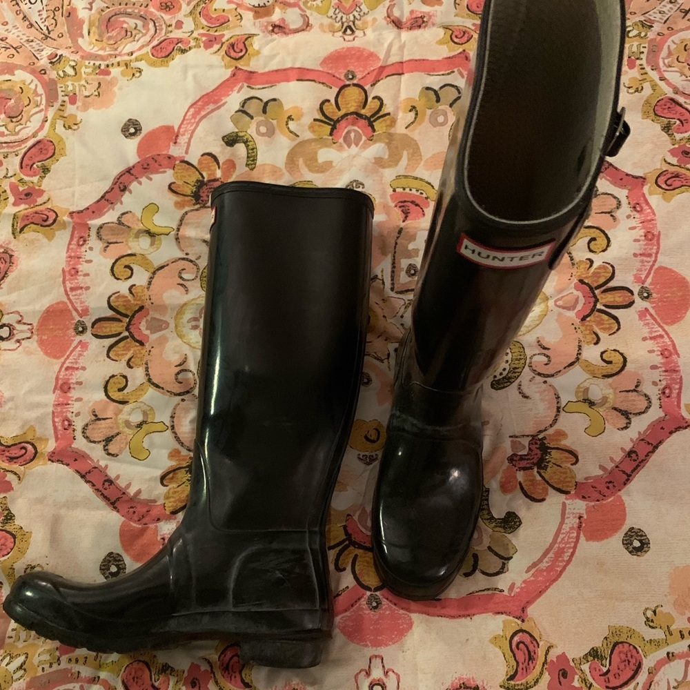 Hunter rain boots